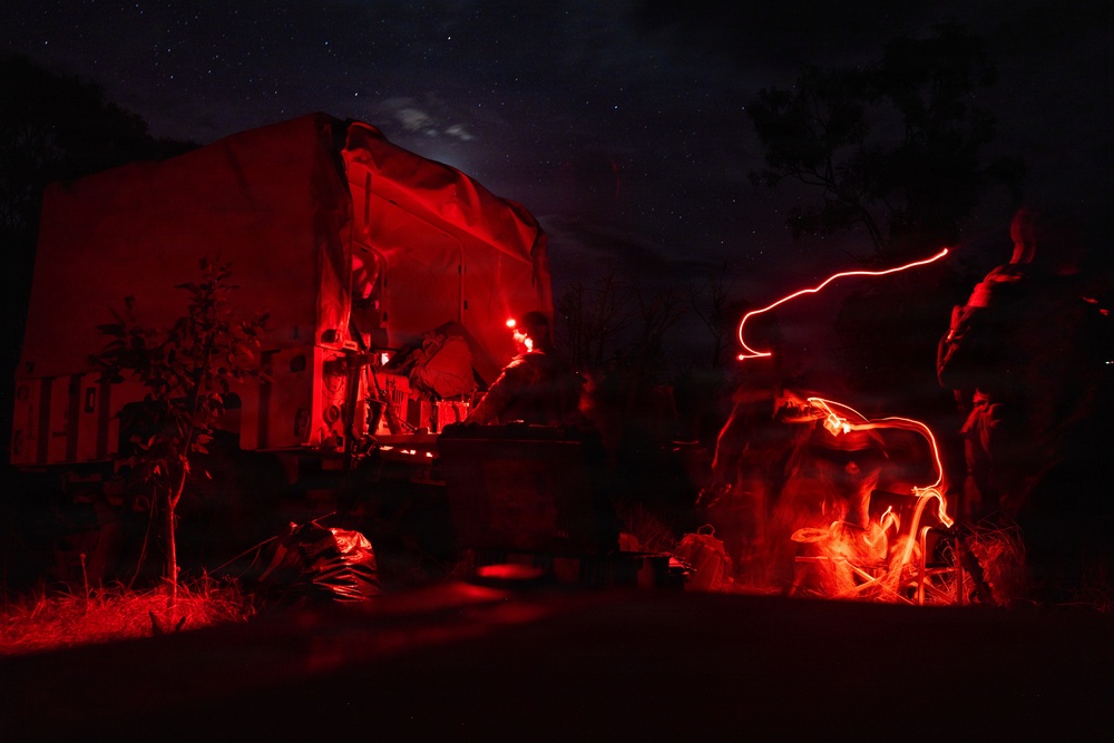 Predator’s Walk 26:  US Marines prepare equipment
