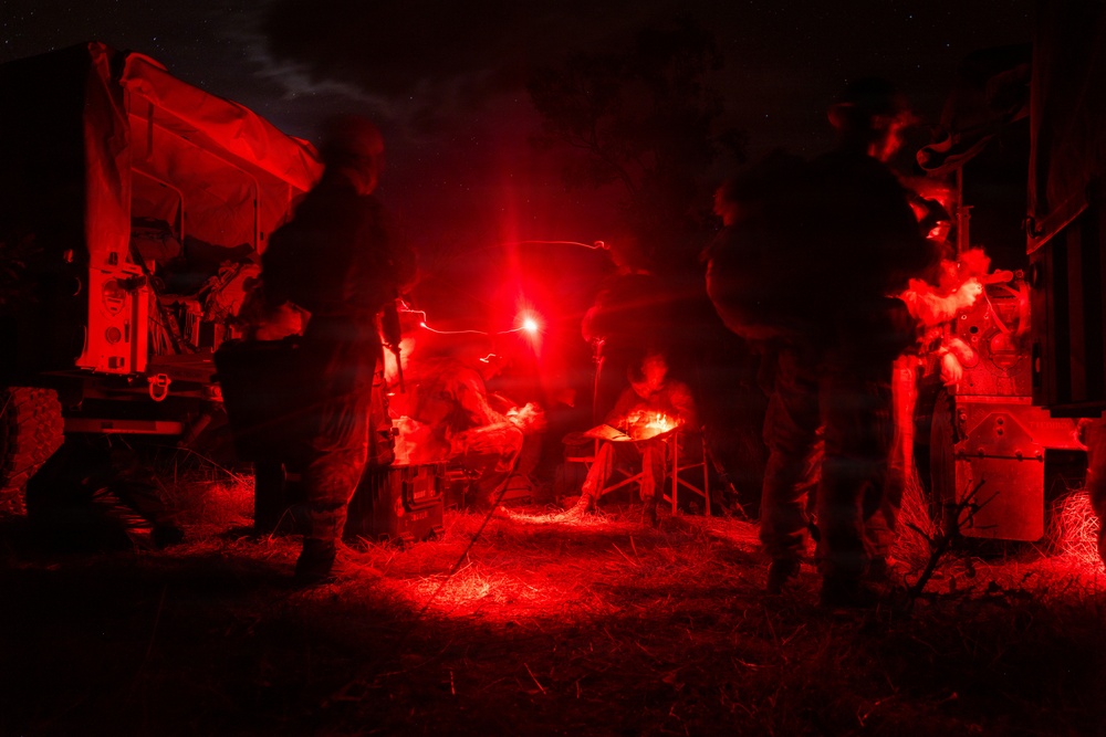 Predator’s Walk 26:  US Marines prepare equipment