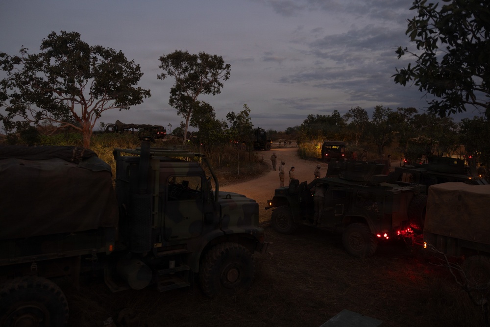 Exercise Predator’s Walk 26: US Marines conduct artillery fire missions