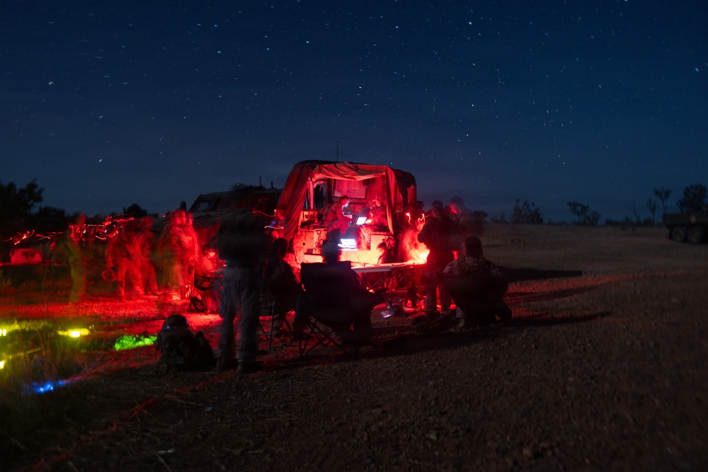 Exercise Predator’s Walk 26: US Marines conduct artillery fire missions