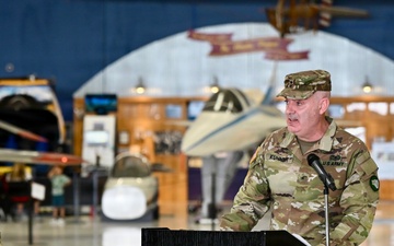1st Brigade of the 104th Training Division colors casing ceremony