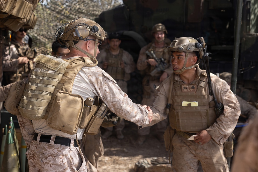 Exercise Predator’s Walk 26: MRF-D commanding officer visits Marines