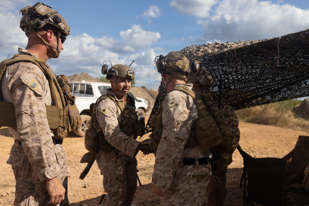 Exercise Predator’s Walk 26: MRF-D commanding officer visits Marines