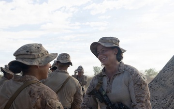 Exercise Predator’s Walk 26: US Marines hold promotion in field