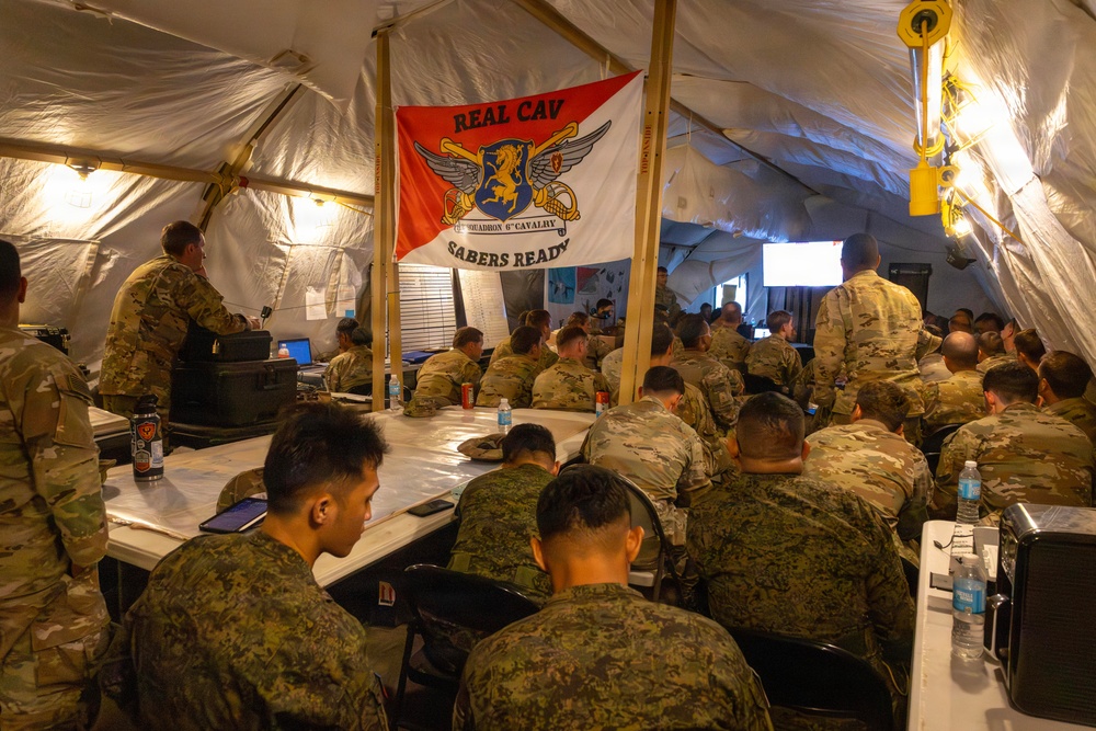 Salaknib 2026: Task Force Saber Hosts Initial Planning Conference for Operation Maneuver