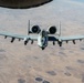 KC-135 Conducts refueling operations with A-10s
