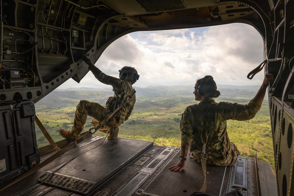 Salaknib 2026: Task Force Saber Conducts a Landing Zone Reconnaissance Flight