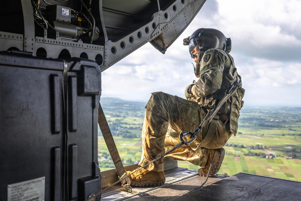 Salaknib 2026: Task Force Saber Conducts a Landing Zone Reconnaissance Flight