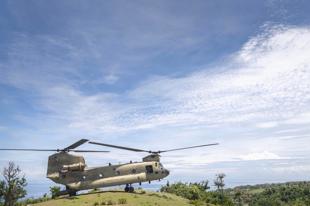 Salaknib 2026: Task Force Saber Conducts a Landing Zone Reconnaissance Flight
