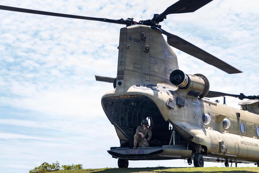 Salaknib 2026: Task Force Saber Conducts a Landing Zone Reconnaissance Flight