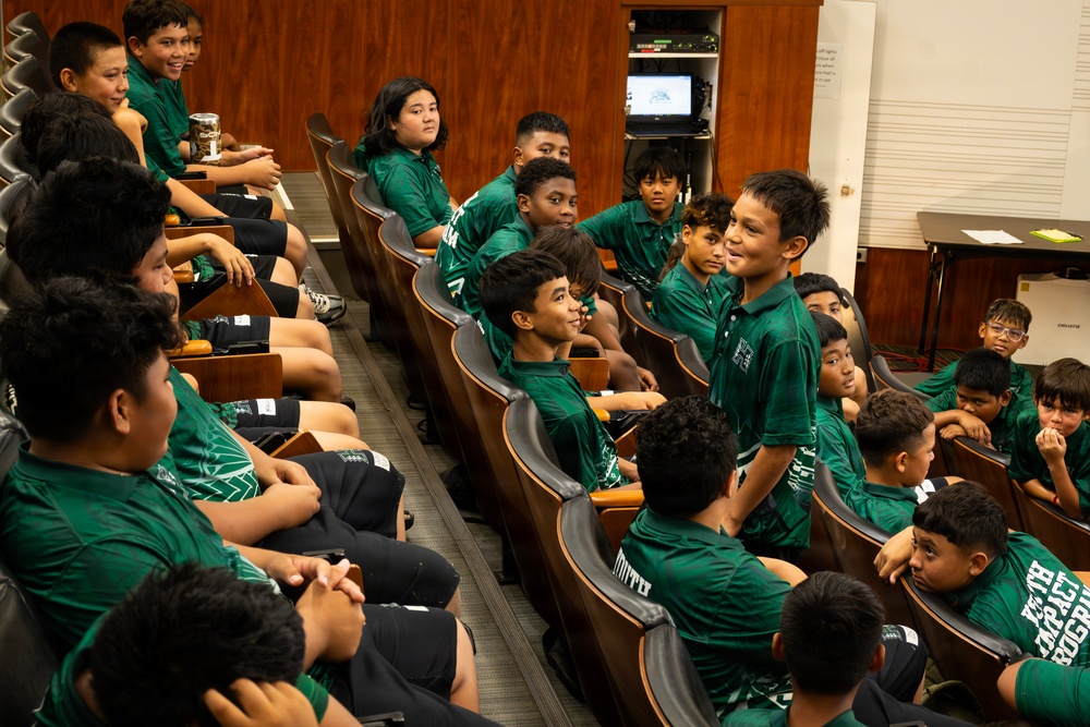 94th Army Air and Missile Defense Command Soldiers volunteer at the Youth Impact Program