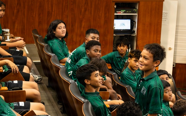94th Army Air and Missile Defense Command Soldiers volunteer at the Youth Impact Program