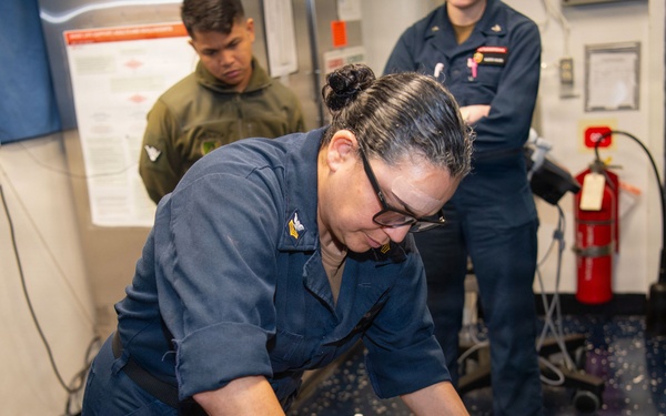 USS Essex Tactical Combat Casualty Care Drill