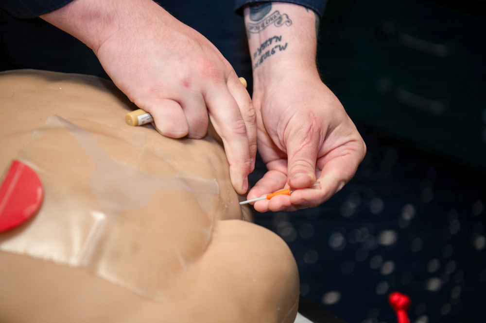 USS Essex Tactical Combat Casualty Care Drill