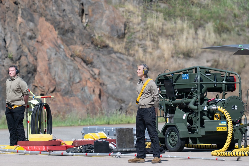 Detachment Commander takes Flight at Ramstein Flag 26