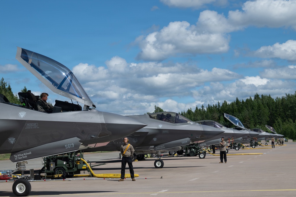 Detachment Commander takes Flight at Ramstein Flag 26