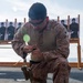 11th MEU Marines Conduct A Pistol Range Aboard USS Boxer