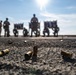11th MEU Marines Conduct A Pistol Range Aboard USS Boxer