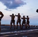 11th MEU Marines Conduct A Pistol Range Aboard USS Boxer