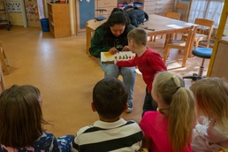 Reading across cultures: Ramstein Airmen connect with German community through monthly program