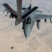 KC-135 refuels F-16s in support USCENTCOM