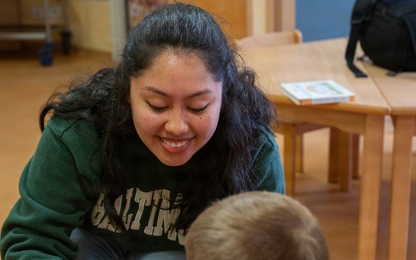 Reading across cultures: Ramstein Airmen connect with German community through monthly program