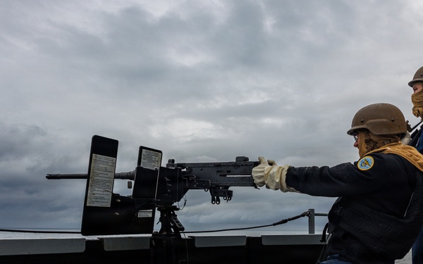 USS Mount Whitney USV Swarm Exercise