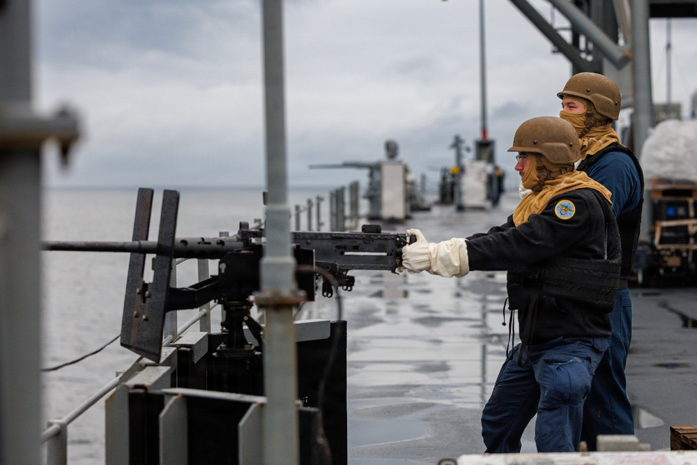 USS Mount Whitney USV Swarm Exercise