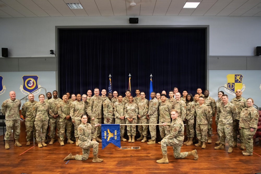 422nd Medical Squadron Realignment Ceremony