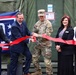 Grand opening of renovated USO and American Red Cross tent at Camp Karlikii