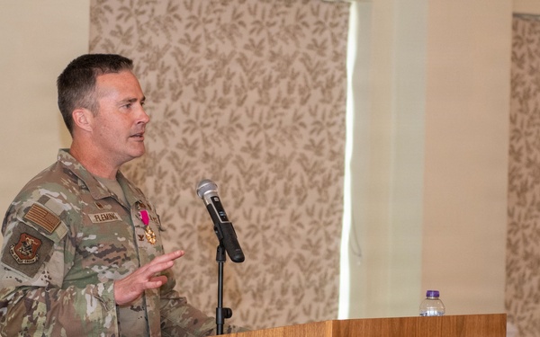 423rd Air Base Group Relinquishment of Command Ceremony