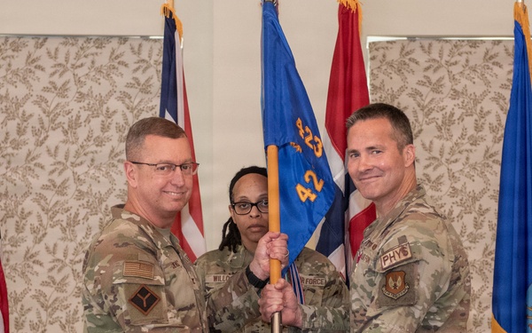 423rd Air Base Group Relinquishment of Command Ceremony