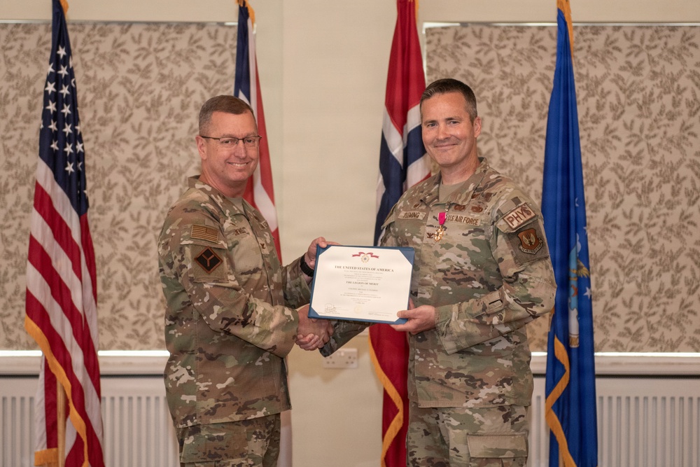 423rd Air Base Group Relinquishment of Command Ceremony