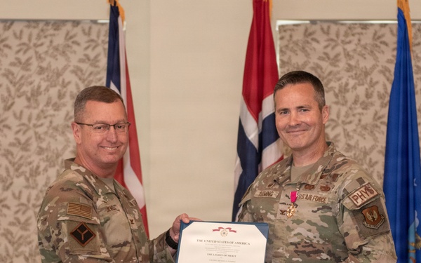 423rd Air Base Group Relinquishment of Command Ceremony