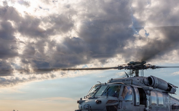 USS Mount Whitney Crew Cross-deck