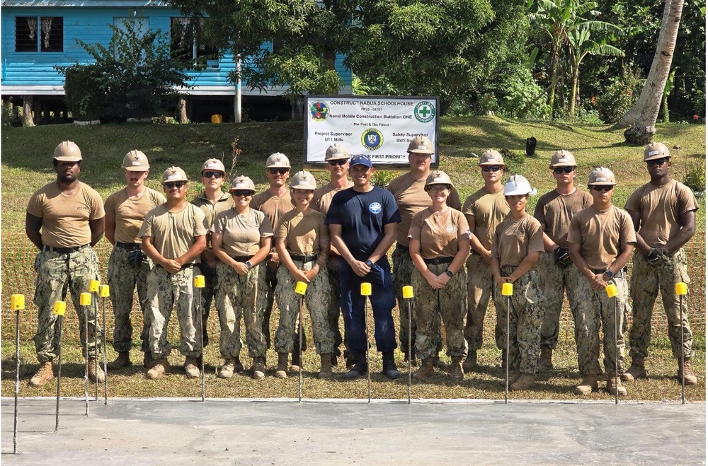Pacific Partnership 2026 Schoolhouse Construction Project at Nabua Village, SavuSau, Fiji