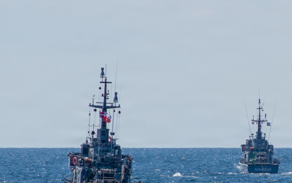 Baltic Naval Squadron Conducting Exercises During BALTOPS 2026