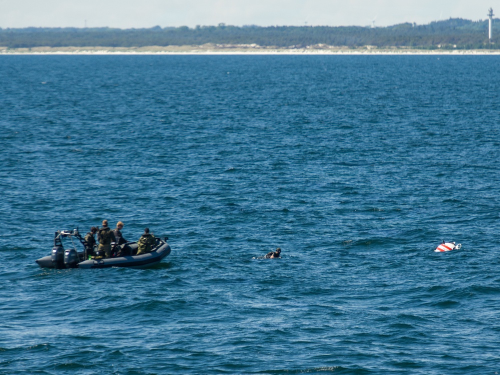 Baltic Naval Squadron Conducting Exercises During BALTOPS 2026
