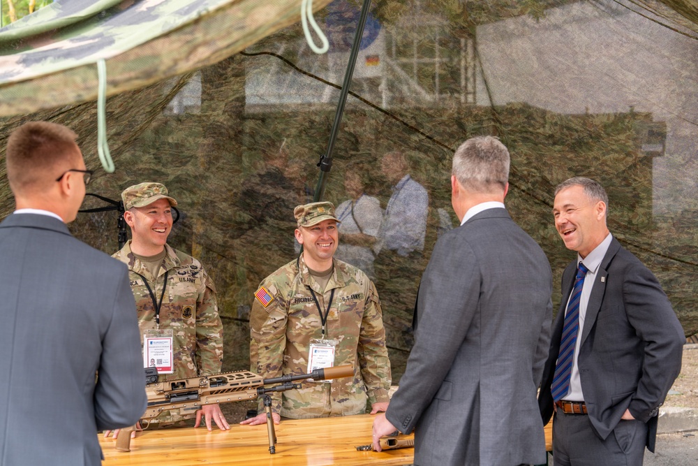 Secretary of the Army visits Eurosatory 2026