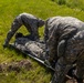 U.S. Marines and Latvian soldiers conduct a decontamination zone in the Baltic region