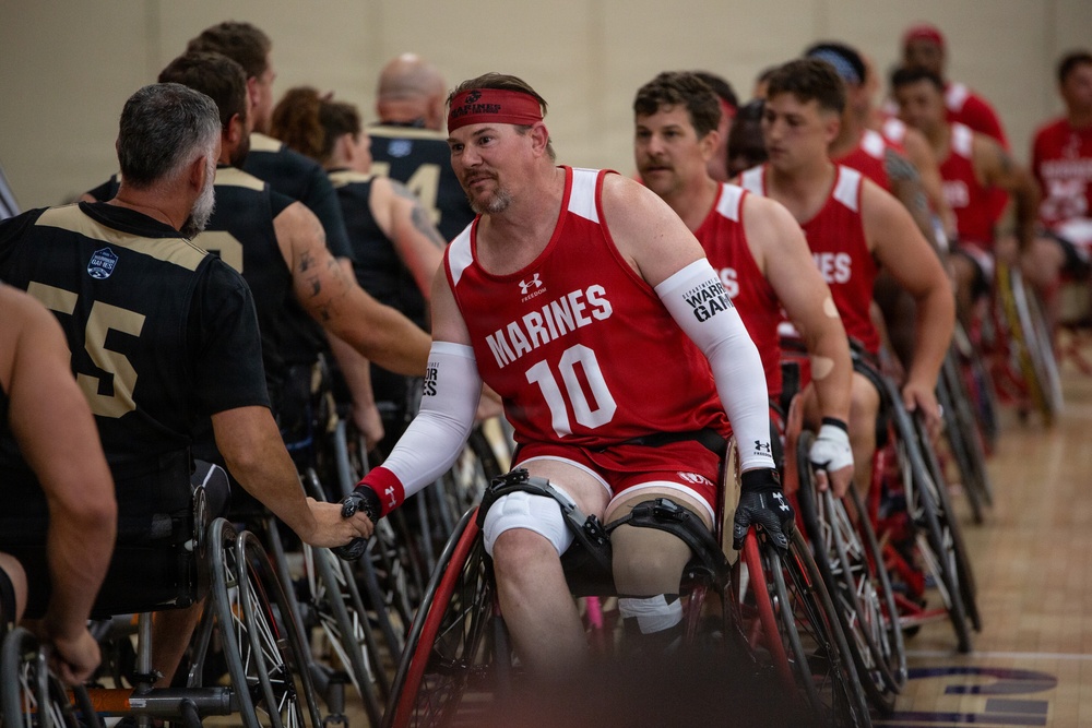 Team Marine Corps Earns Bronze in Wheelchair Basketball Warrior Games