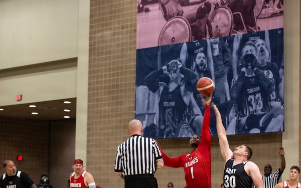 Team Marine Corps Earns Bronze in Wheelchair Basketball Warrior Games