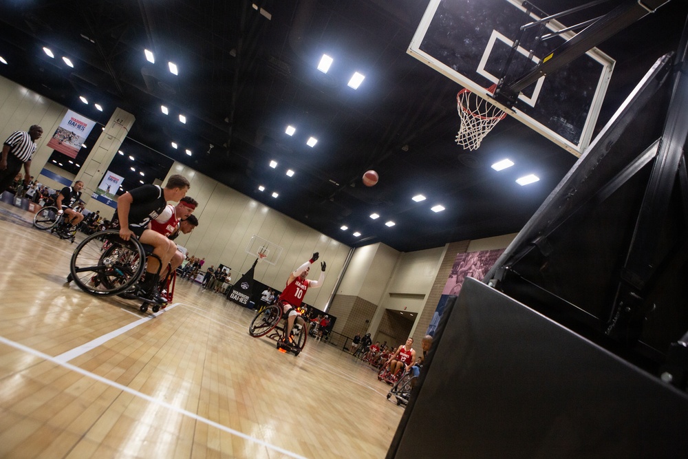 Team Marine Corps Earns Bronze in Wheelchair Basketball Warrior Games