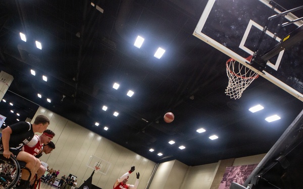 Team Marine Corps Earns Bronze in Wheelchair Basketball Warrior Games