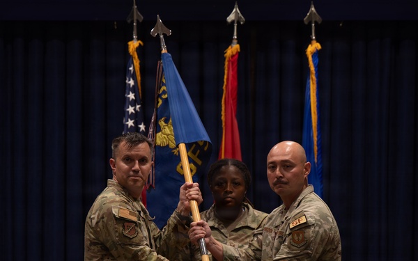 Maj. Anthony Langdon is awarded the Meritorious Service Medal