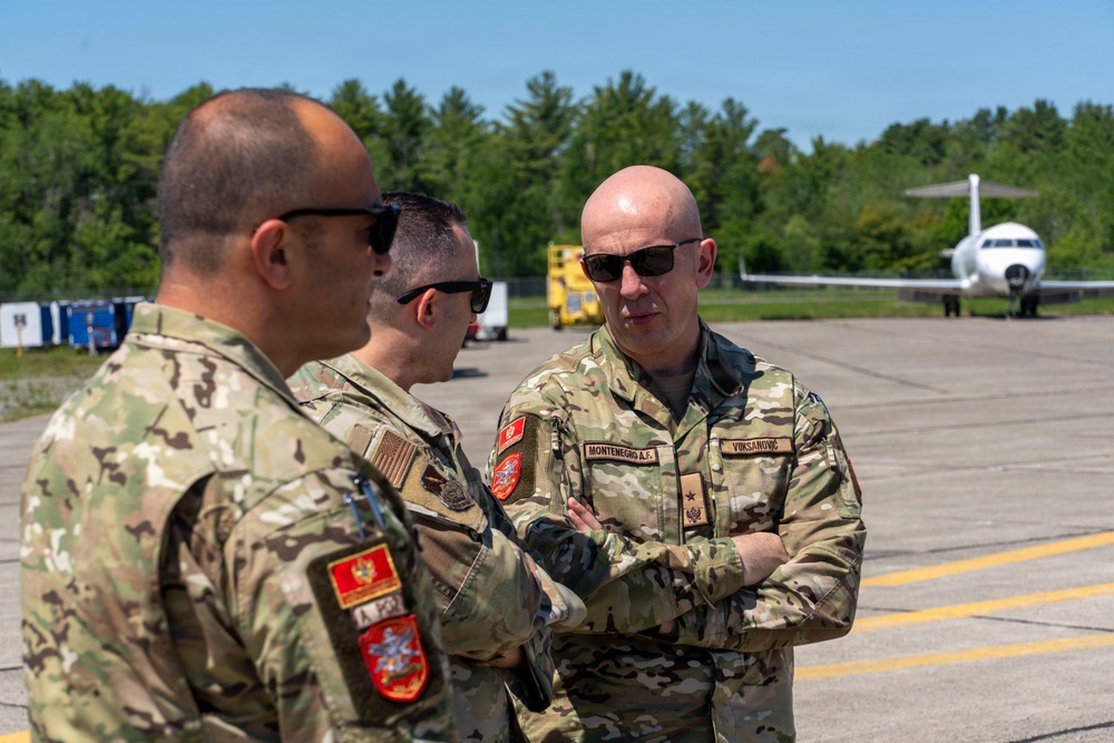 Montenegro Maine Air National Guard Visit