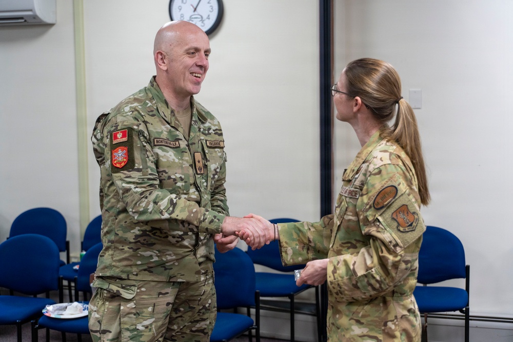 Montenegro Maine Air National Guard Visit