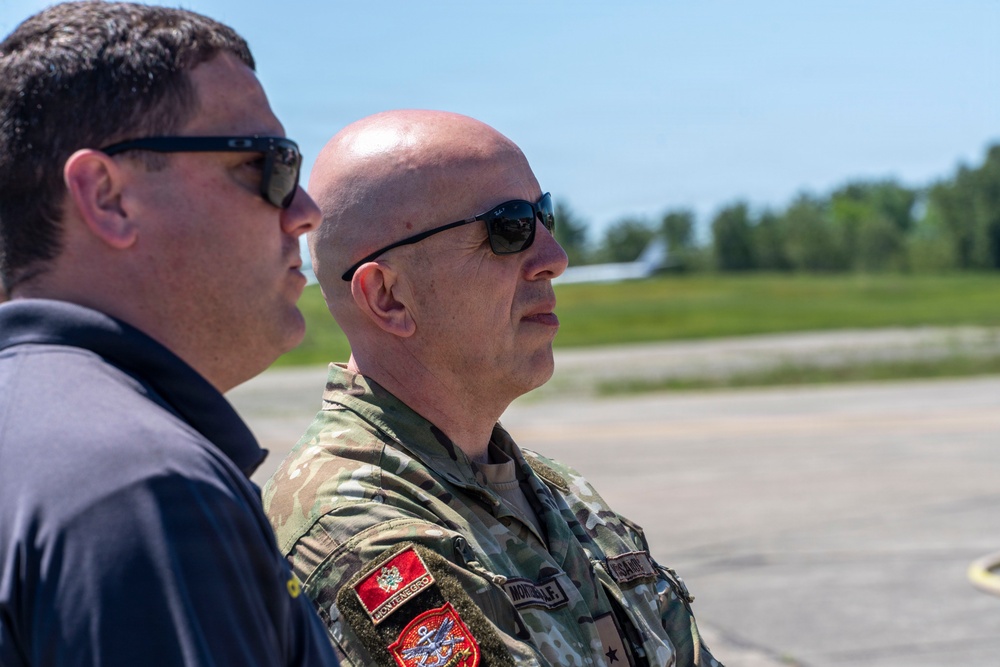 Montenegro Maine Air National Guard Visit