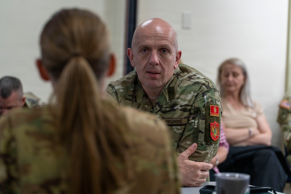 Montenegro Maine Air National Guard Visit
