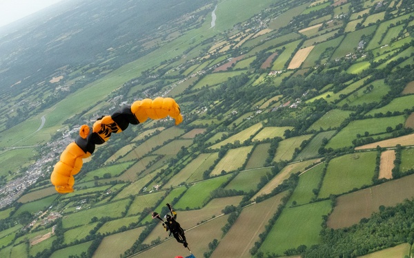 Golden Knights Mark 82nd Anniversary of D-Day at 507th PIR Monument